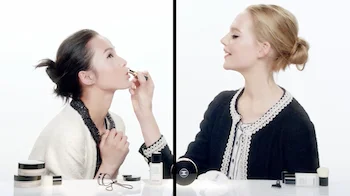 Chanel The Beauty Guide Still Image of two models