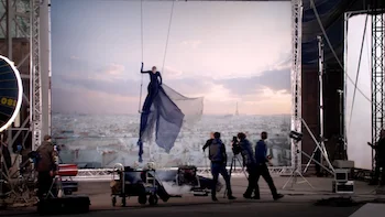 Jaeger Lecoutre Commercial still of woman in mist